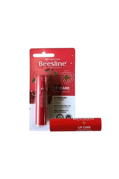 Beesline Shimmer Cherry Lip Care - 4g