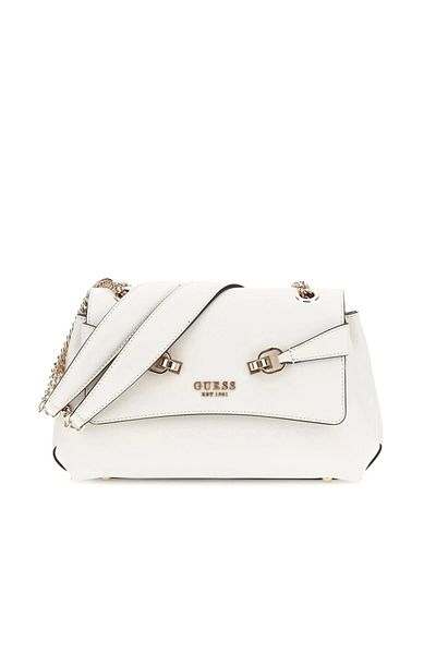 Guess Women's Ecru Lorelei Convertible Flap Crossbody Bag