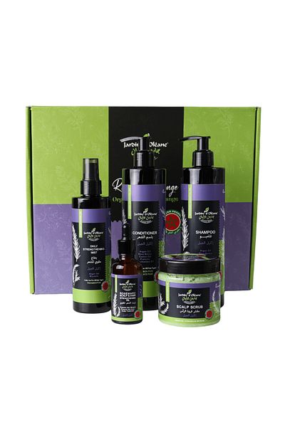 Jardin D Oleane Jardin d'Oléane Rosemary Hair Care Set - 5 Pieces