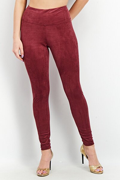 Bagatelle Women Regular Fit Slid Pull On Pants, Maroon