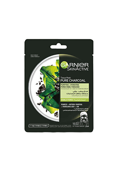 Garnier Garnier Pure Charcoal Purifying + hydrating + pores visibly reduced T...