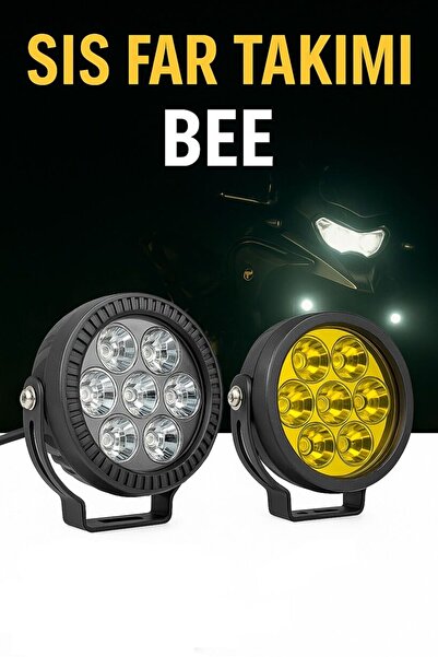 C9 Motosiklet Led Sis Farı Yüksek Performans Metal Gövde D7 Led Gs Serisi Uyu...