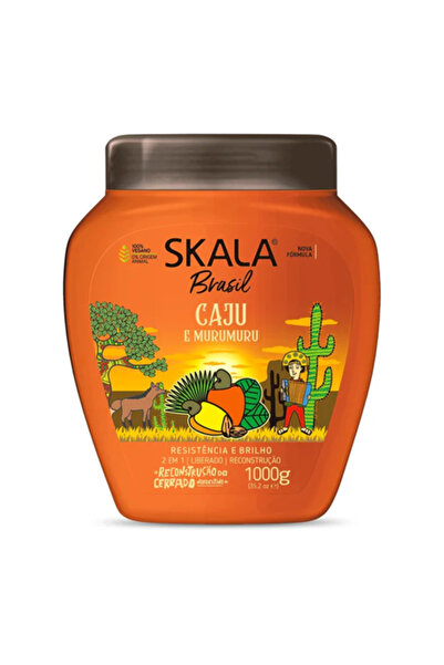 SKALA كريم برازيل للعناية بالشعر بالكاجو والمورومورو - 1000 جرام