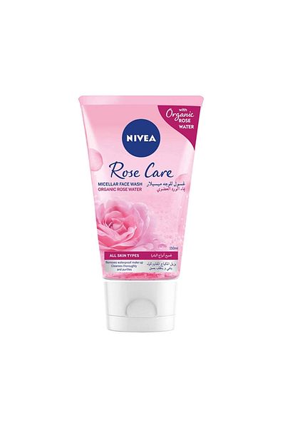 NIVEA MicellAIR Rose Water Face Wash For All Skin Types - 150ml