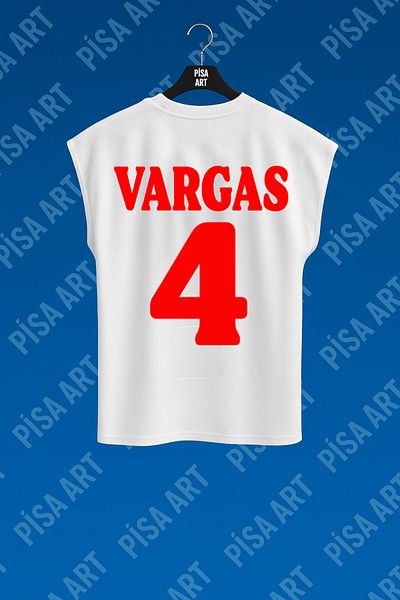 Pisa Art Προπόνηση ή καθημερινό εθνικό ομάδα βόλεϊ Vargas Αμάνικο μπλουζάκι Unisex ειδικής σχεδίασης