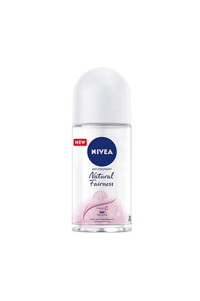 NIVEA Natural Fairness Anti-Perspirant Deodorant Roll on - 50ml
