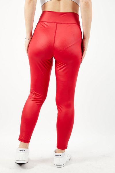 Ralph Lauren Women Coated Jersey Leggings, Lipstick Red