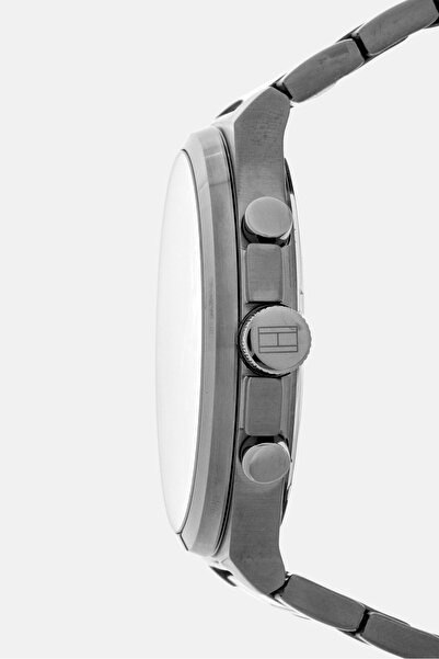 Tommy Hilfiger Men 1792089 Stainless Watch 45 Mm, Silver