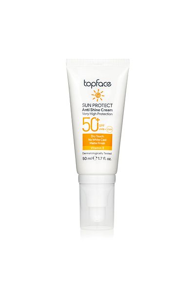 TOPFACE واقي شمس مضاد لللمعان بعامل حماية من الشمس 50+ - 50 مل