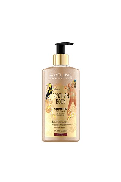 Eveline Cosmetics Eveline Brazilian Body Shimmer with Golden Dust - 150ml