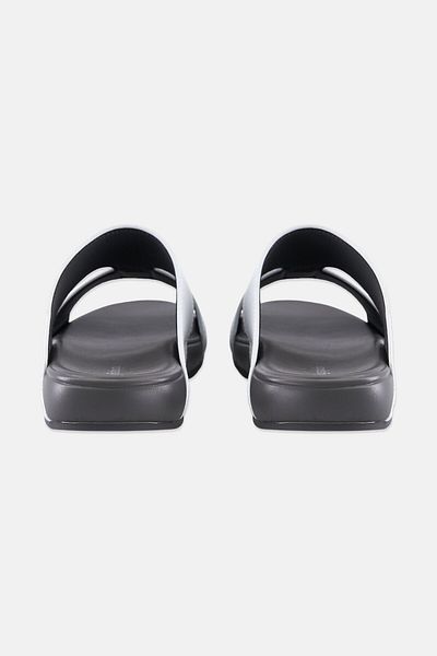 Algspar Men 2 Strap Slip On Arabic Sandals, Light Grey
