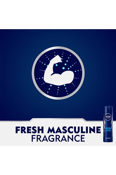 NIVEA Nivea Men Fresh Active Deodorant Spray - 150ml