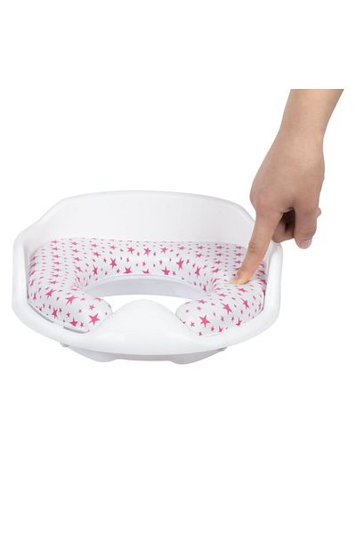 Sevi Bebe Adaptor toaleta cu pernuta Roz