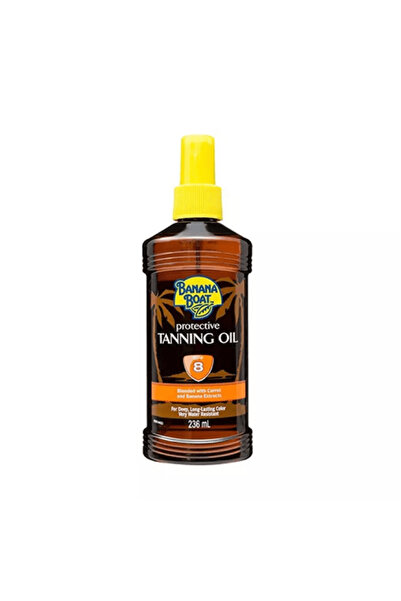 Banana Boat Tanning Oil Spray with Sun Protection Factor 8 - 236 ml