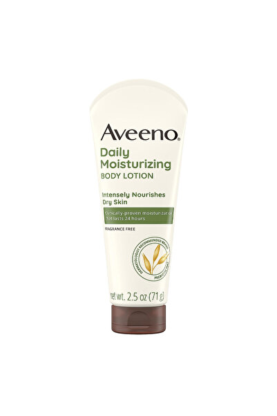 AVEENO Daily moisturizing body lotion for dry skin, fragrance-free - 71g
