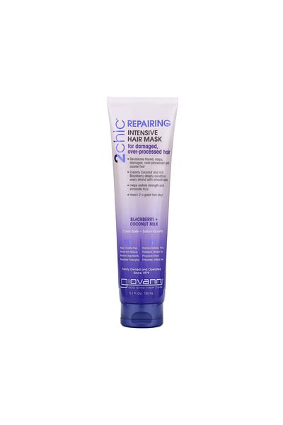 Giovanni Giovanni 2-Check Repair Mask for Damaged Hair with Raspberry and Coconut Milk - 150 ml