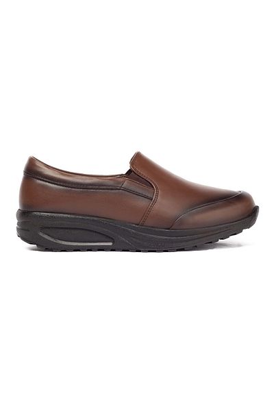 Barmea Genuine Leather Women's Daily Walking Shoes - 754 Brown 2122