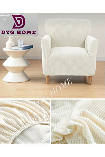dyg home Koltuk Örtüsü Koltuk Kılıfı Berjer Tekli Sofa Cover