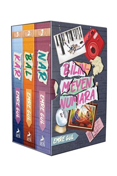 Ren Kitap Bilinmeyen Numara Serisi Kutulu Set (ciltli) - - Emre Gül Kitabı