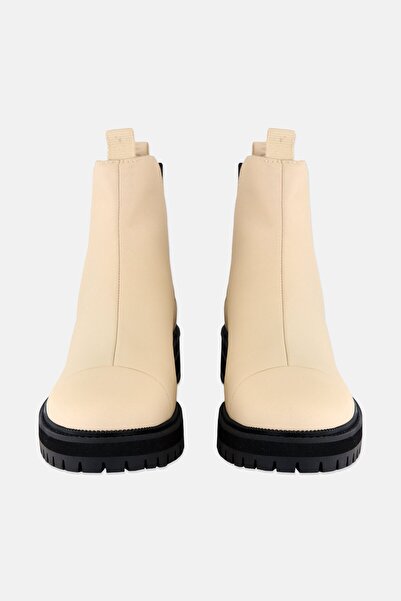 Toms Women Water Resistant Slip On Ankle Boots, Beige