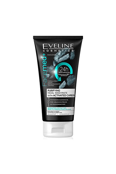Eveline Cosmetics معجون غسول الكربون المنقي من إيفلين فيس ميد+ للبشرة الدهنية...