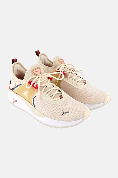 Puma Men Pacer 23 Desert Road Lace Up Training Shoes, Beige