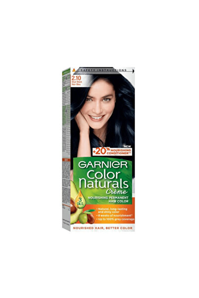 Garnier Color Naturals -2.1 Blue Black 81021 --- غارنيه صبغه كولور ناتشرلز 2....