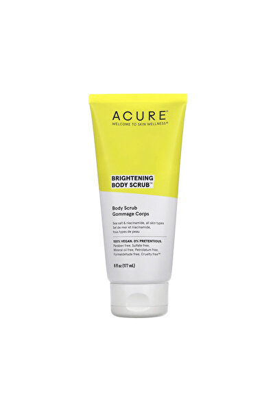 ACURE مقشر الجسم المفتح من أكيور بملح البحر والنياسيناميد - 177 مل