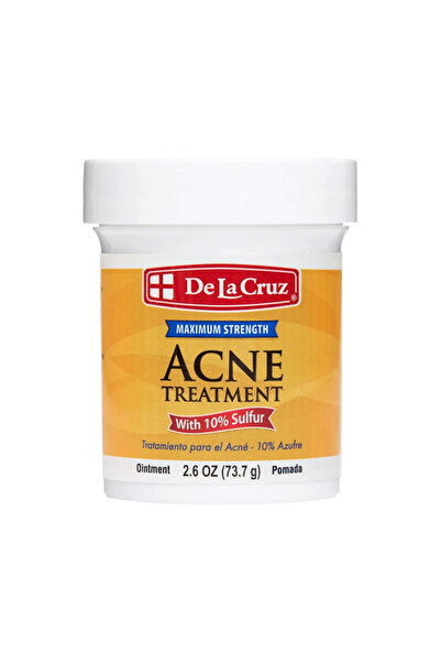 De La Cruz علاج حب الشباب مع 10% كبريت - 73.7 جرام