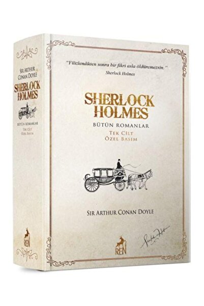 Ren Kitap Sherlock Holmes Bütün Romanlar Tek Cilt (ÖZEL BASIM) / / Sir Arthur Conan