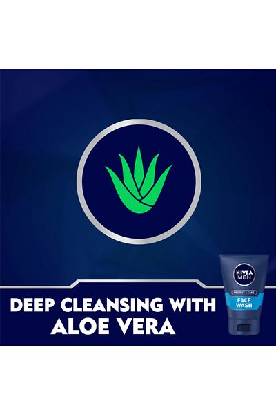 NIVEA Men Protect & Care Face Wash - 100ml