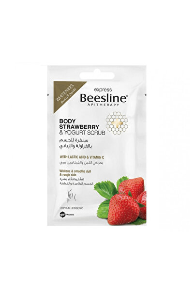 Beesline إكسبريس بودي - مقشر السكر والفراولة - 25 جم