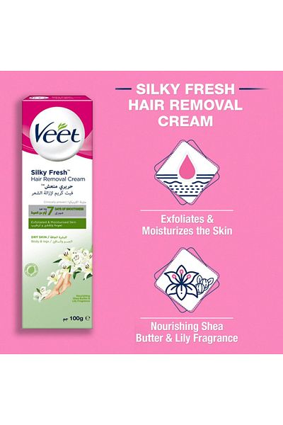 Veet Hair Removal Cream 100 Gm Dry Skin 9002755 --- Veet Hair Removal Cream 100 Gm Dry Skin