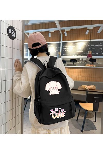Touz Moda Cute Printed School, Classroom, Course Backpack