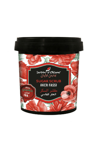Jardin D Oleane مقشر السكر العكر الفاسي - 600 جم