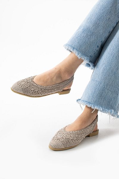 StWenn Women's Knitted Ballerina Shoes Women's Shoes Casual Shoes