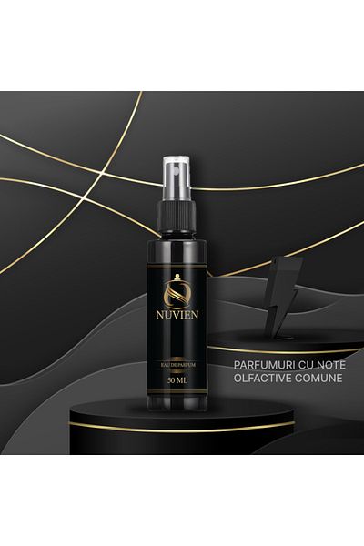 Nuvien Eau de Parfum, 50 ml - 004, inspired by Bad Boy Le Parfum