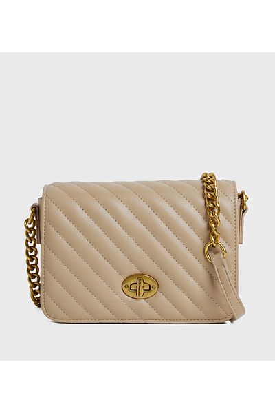 BCBG LIGHT BROWN WOMENS-HANDBAGS
