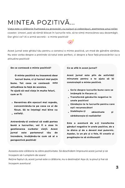 Co Positive Mind Journal - Transform Your Life through Reflection and Motivation / Healthy Thoughts