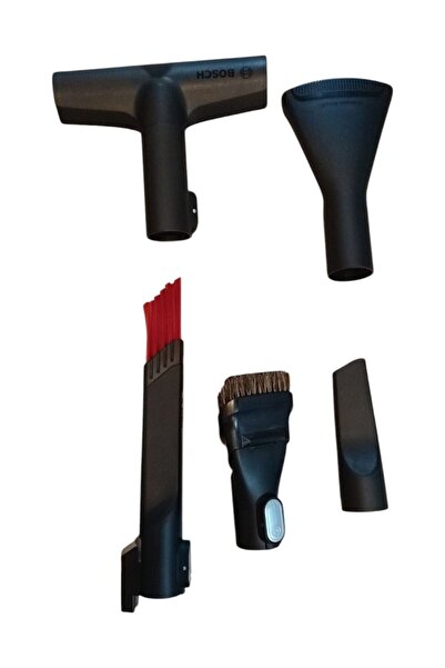 Bosch Unlimited Seri 6 + 7 ve 8 Şarjlı Süpürge Uyumlu Aksesuar Seti 5 Parça