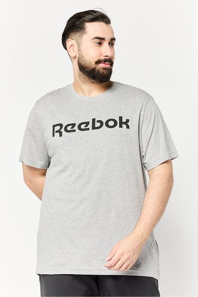 Reebok Men Sportswear Fit Short Sleeve Outdoor T-shirt, Grey