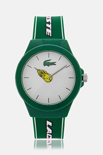 Lacoste Men 2001269 Rubber Watch 46 mm, Green