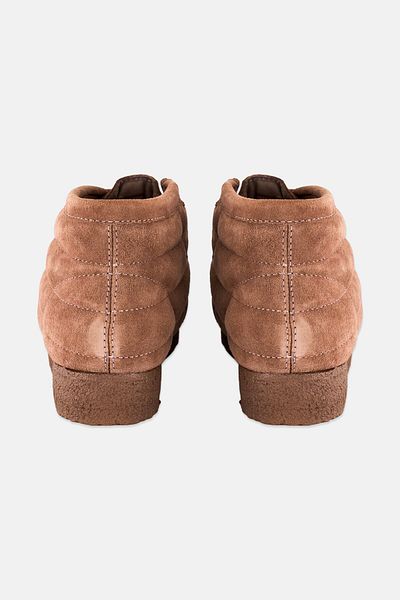 CLARKS Women Wallabee Lace Up Casual Shoes, Brown