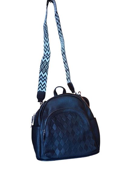 OEM Rucsac Dama Elegant, Din Piele Ecologica, Bretea Reglabila, 6 Compartimente Spatioase