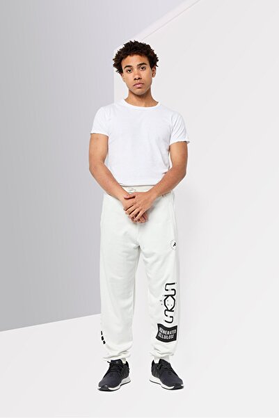 adidas by Stella McCartney Men Sportswear Fit Outdoor Sweatpants, White