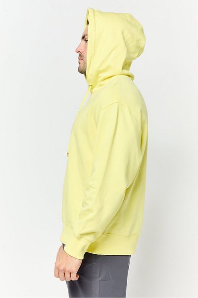 Esprit Men Long Sleeves Graphic Print Hoodie, Yellow