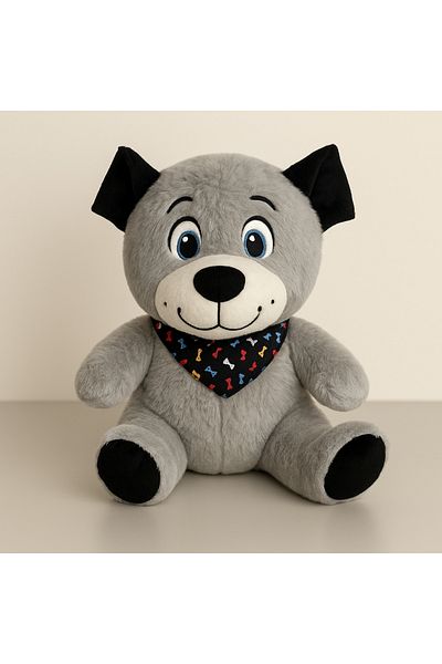 POLLYTOYS Cute Dog with Flares - 35 cm