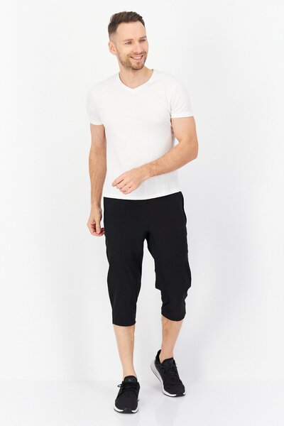 adidas Men Sportswear Fit Training 3/4 Pants, Black