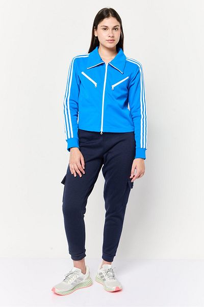 adidas Women Sportswear Fit Long Sleeves Training Sweatshirt, Blue