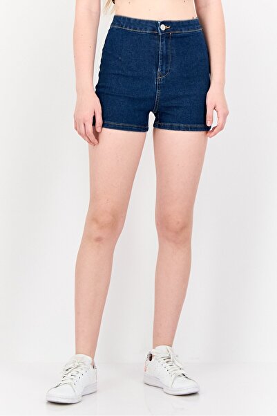 Don't Call Me Jennyfer شورت جينز مغسول للنساء، أزرق